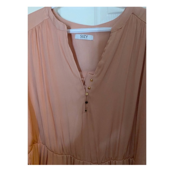 ‘Dusty Rose Long Dress’🌸 - Picture 4 of 8